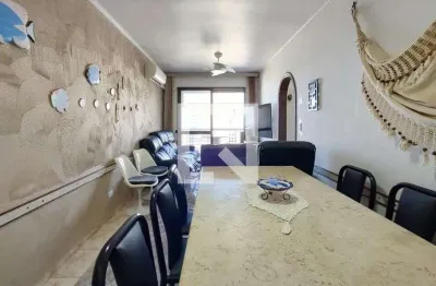 Apartamento para aluguel - guilhermina, 2 quartos,  86 m² - praia grande
