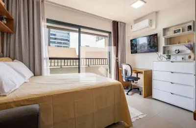 Kitnet / stúdio para aluguel - pinheiros, 1 quarto,  25 m² - são paulo