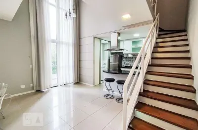 Apartamento para aluguel - panamby, 1 quarto,  84 m² - são paulo