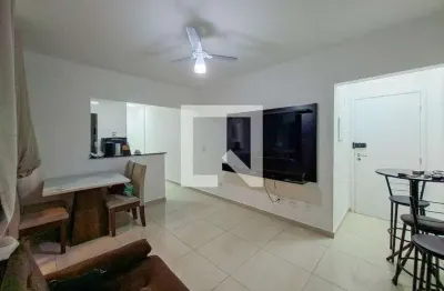 Kitnet / stúdio para aluguel - guilhermina, 1 quarto,  50 m² - praia grande