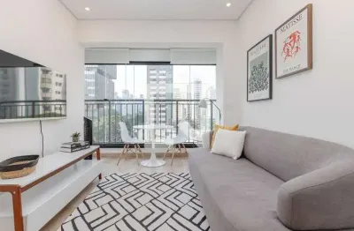 Apartamento para aluguel - brooklin, 1 quarto,  32 m² - são paulo