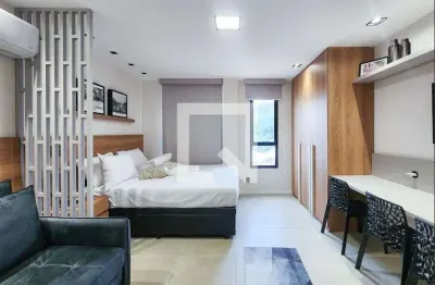 Kitnet / stúdio para aluguel - santa teresa, 1 quarto,  30 m² - rio de janeiro