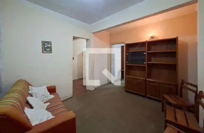 Apartamento para aluguel - boqueirão, 1 quarto,  45 m² - praia grande