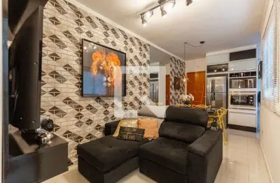 Cobertura para aluguel - jardim guilhermina, 2 quartos,  80 m² - santo andré