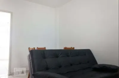 Apartamento para aluguel - guilhermina, 1 quarto,  45 m² - praia grande