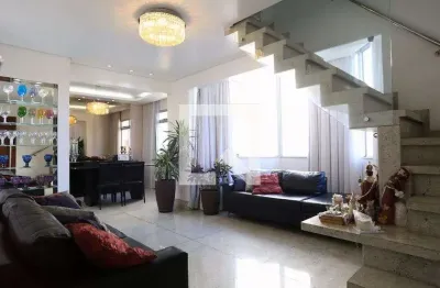 Cobertura para aluguel - santo agostinho, 4 quartos,  260 m² - belo horizonte