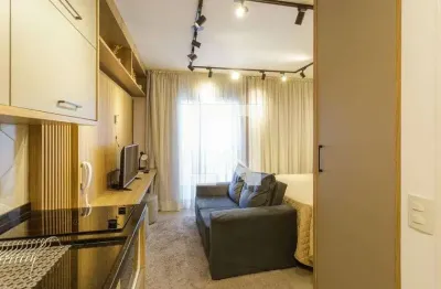 Kitnet / stúdio para aluguel - moema, 1 quarto,  25 m² - são paulo