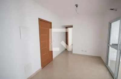 Apartamento para aluguel - vila caiçara, 1 quarto,  50 m² - praia grande