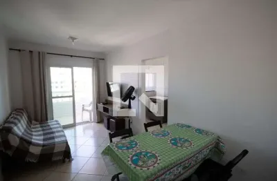 Apartamento para aluguel - vila assunção, 1 quarto,  72 m² - praia grande