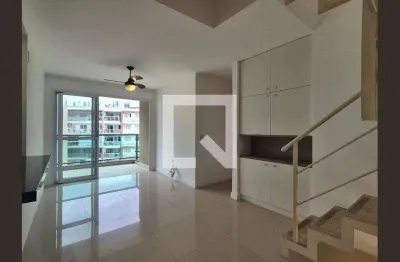 Cobertura para aluguel - recreio, 3 quartos,  130 m² - rio de janeiro