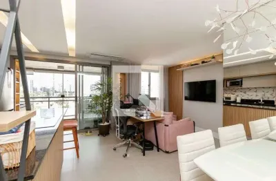 Apartamento para aluguel - brooklin, 1 quarto,  55 m² - são paulo