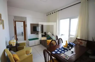 Apartamento para aluguel - aviação, 2 quartos,  75 m² - praia grande