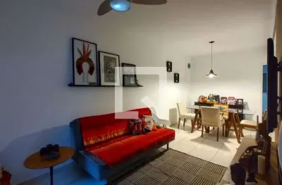 Apartamento para aluguel - boqueirão, 2 quartos,  70 m² - praia grande