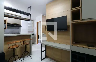 Apartamento para aluguel - jardim, 1 quarto,  31 m² - santo andré