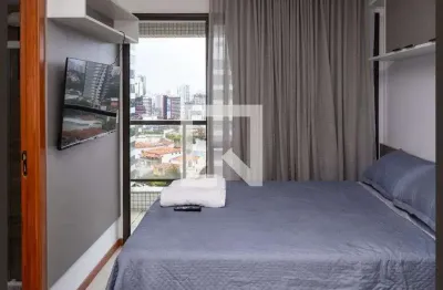 Kitnet / stúdio para aluguel - caminho das árvores, 1 quarto,  22 m² - salvador