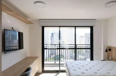 Kitnet / stúdio para aluguel - santa cecília, 1 quarto,  24 m² - são paulo