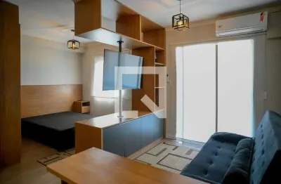 Kitnet / stúdio para aluguel - bosque da saúde, 1 quarto,  34 m² - são paulo