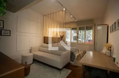 Apartamento para aluguel - santa cecília, 1 quarto,  39 m² - porto alegre