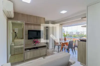 Apartamento para aluguel - campo belo, 1 quarto,  33 m² - são paulo