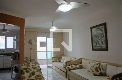 Apartamento para aluguel - vila caiçara, 1 quarto,  51 m² - praia grande