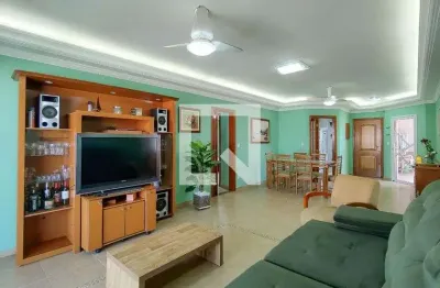 Cobertura para aluguel - guilhermina, 4 quartos,  350 m² - praia grande