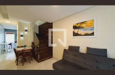 Casa para aluguel - vila caiçara, 2 quartos,  65 m² - praia grande