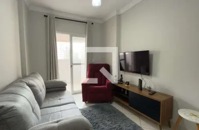 Apartamento para aluguel - cidade ocian, 1 quarto,  45 m² - praia grande