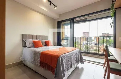 Kitnet / stúdio para aluguel - vila madalena, 1 quarto,  24 m² - são paulo