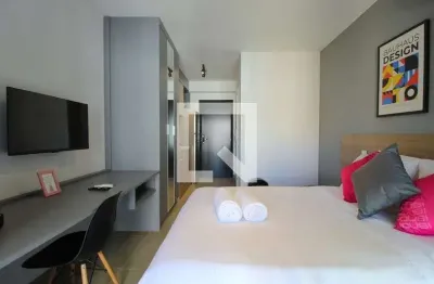 Kitnet / stúdio para aluguel - moema, 1 quarto,  27 m² - são paulo