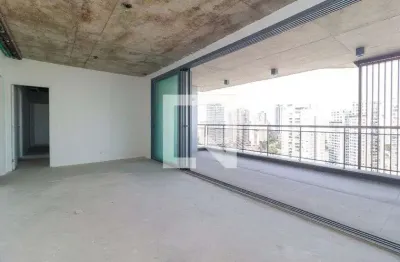 Apartamento para aluguel - brooklin, 3 quartos,  165 m² - são paulo