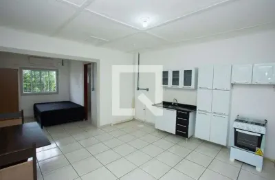 Kitnet / stúdio para aluguel - igará, 1 quarto,  28 m² - canoas