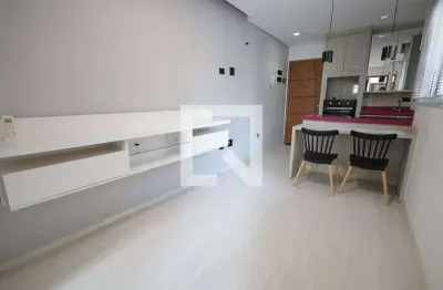 Cobertura para aluguel - vila américa, 1 quarto,  94 m² - santo andré