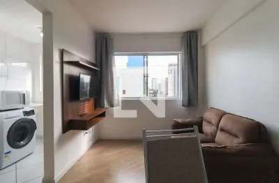 Apartamento para aluguel - portão, 1 quarto,  50 m² - curitiba