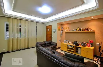 Casa para aluguel - vila américa, 3 quartos,  147 m² - santo andré