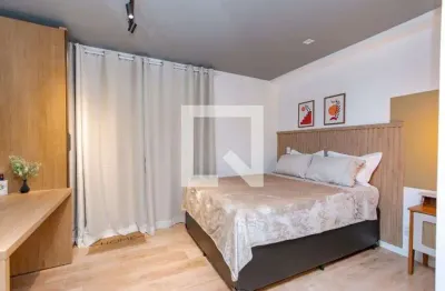 Kitnet / stúdio para aluguel - brooklin, 1 quarto,  25 m² - são paulo