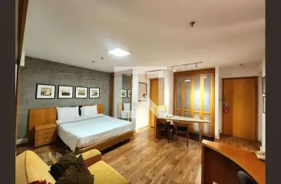 Kitnet / stúdio para aluguel - itaim bibi, 1 quarto,  28 m² - são paulo