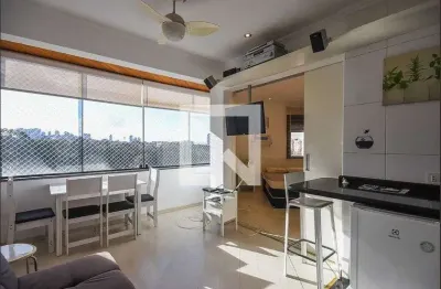 Apartamento para aluguel - panamby, 1 quarto,  40 m² - são paulo