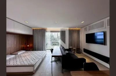 Kitnet / stúdio para aluguel - chácara santo antonio, 1 quarto,  48 m² - são paulo