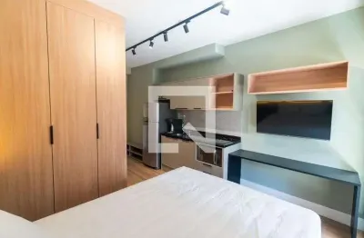 Kitnet / stúdio para aluguel - vila clementino, 1 quarto,  28 m² - são paulo