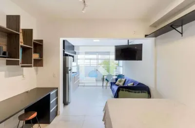 Kitnet / stúdio para aluguel - brooklin, 1 quarto,  41 m² - são paulo