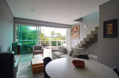 Apartamento para aluguel - canasvieiras, 1 quarto,  130 m² - florianópolis