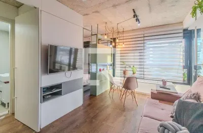 Apartamento para aluguel - menino deus, 1 quarto,  47 m² - porto alegre