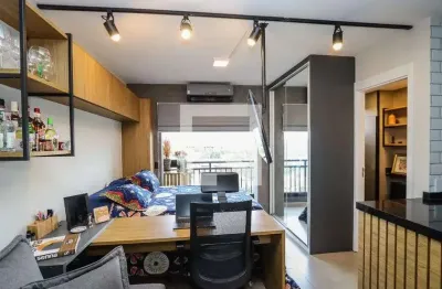 Kitnet / stúdio para aluguel - cidade jardim, 1 quarto,  28 m² - são paulo