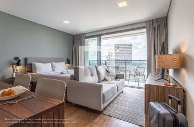Kitnet / stúdio para aluguel - butantã, 1 quarto,  33 m² - são paulo