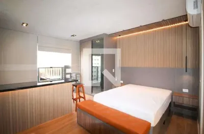 Kitnet / stúdio para aluguel - itaim bibi, 1 quarto,  29 m² - são paulo