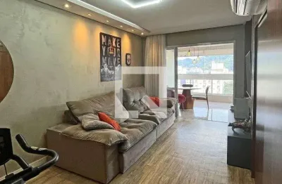 Apartamento para aluguel - campo grande, 2 quartos,  95 m² - santos