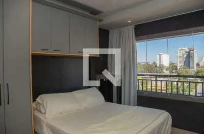 Kitnet / stúdio para aluguel - chácara santo antonio, 1 quarto,  24 m² - são paulo
