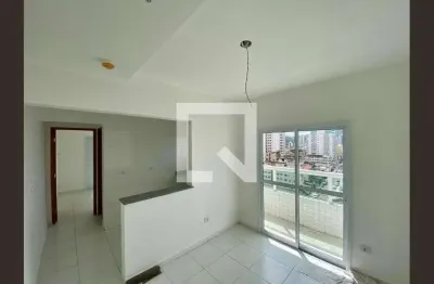 Apartamento para aluguel - boqueirão, 1 quarto,  40 m² - praia grande