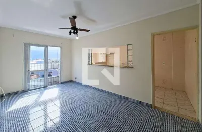 Apartamento para aluguel - vila caiçara, 1 quarto,  49 m² - praia grande