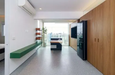 Apartamento para aluguel - brooklin, 1 quarto,  42 m² - são paulo